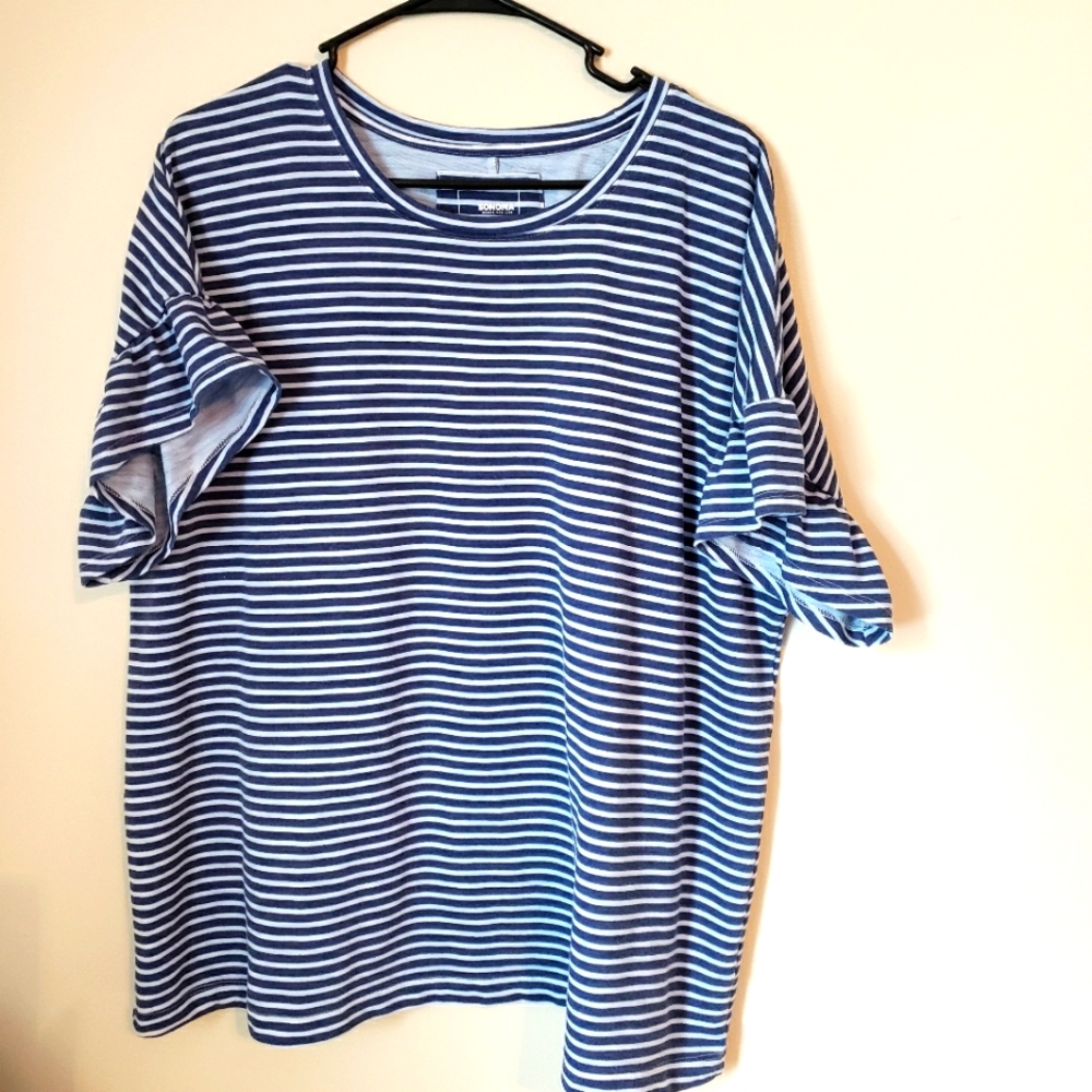 Sonoma Ruffle Sleeve Top